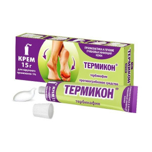 ТЕРМИКОН 1% 15Г. КРЕМ Д/НАРУЖ.ПРИМ. ТУБА ТЕРМИКОН 1% 15Г. КРЕМ Д/НАРУЖ.ПРИМ. ТУБА