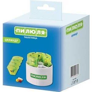 ТАБЛЕТНИЦА-КОНТЕЙНЕР ПИЛЮЛЯ 7 ДНЕЙ ЦИЛИНДР /АРТ.3739/ ТАБЛЕТНИЦА-КОНТЕЙНЕР ПИЛЮЛЯ 7 ДНЕЙ ЦИЛИНДР /АРТ.3739/