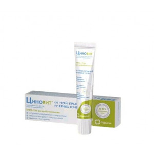 ЦИНОВИТ КРЕМ-ГЕЛЬ Д/УХОДА ЗА ПРОБЛЕМН. КОЖЕЙ 35МЛ. ЦИНОВИТ КРЕМ-ГЕЛЬ Д/УХОДА ЗА ПРОБЛЕМН. КОЖЕЙ 35МЛ.