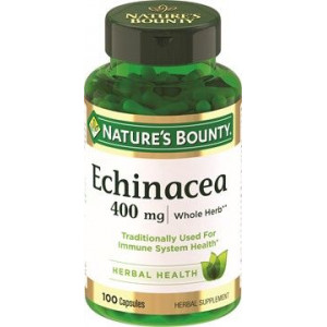 НЕЙЧЕС БАУНТИ ЭХИНАЦЕЯ НАТУР. 400МГ. №100 КАПС. [NATURE'S BOUNTY]
