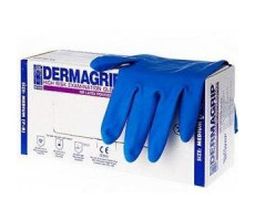 ДЕРМАГРИП ХАЙ РИСК ПЕРЧАТКИ ЛАТ. СМОТР. Н/СТЕР. Н/ОПУДР Р.L №50 (25ПАР) [DERMAGRIP]