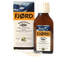 ФЬОРД РЫБИЙ ЖИР НОРВЕЖСК. ИЗ ПЕЧЕНИ ТРЕСКИ ЛИМОН 200МЛ. [FJORD]