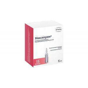 МЕКСИПРИМ 50МГ/МЛ. 5МЛ. №15 Р-Р Д/ИН. АМП. /НИЖФАРМ/ МЕКСИПРИМ 50МГ/МЛ. 5МЛ. №15 Р-Р Д/ИН. АМП. /НИЖФАРМ/