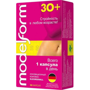 МОДЕЛЬФОРМ 30+ 370МГ. №30 КАПС. (БАД) МОДЕЛЬФОРМ 30+ 370МГ. №30 КАПС. (БАД)