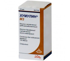 ХУМУЛИН М3 100МЕ/МЛ. 3МЛ. №5 СУСП. Д/П/К КАРТРИДЖИ /ЭЛИ ЛИЛЛИ/
