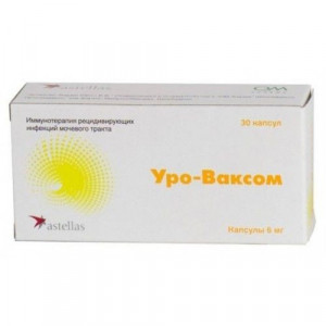 УРО-ВАКСОМ 6МГ. №30 КАПС. УРО-ВАКСОМ 6МГ. №30 КАПС.