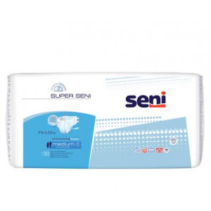 СЕНИ ПОДГУЗНИКИ СУПЕР АИР МЕДИУМ Д/ВЗР. Р.M(2) №30 (75-110СМ.) [SENI]