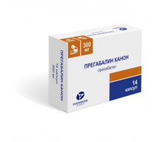 ПРЕГАБАЛИН-КАНОН 300МГ. №14 КАПС. /КАНОНФАРМА/