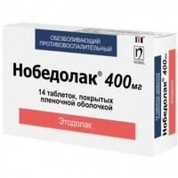 НОБЕДОЛАК 400МГ. №14 ТАБ. П/П/О