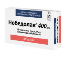 НОБЕДОЛАК 400МГ. №14 ТАБ. П/П/О