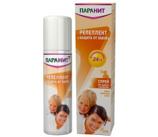ПАРАНИТ СПРЕЙ-РЕПЕЛЛЕНТ ЗАЩИТА ОТ ВШЕЙ ПРОФИЛАКТИКА 24ЧАСА 100МЛ. ФЛ.
