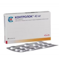 КОНТРОЛОК 40МГ. №28 ТАБ.КШ/РАСТВ.