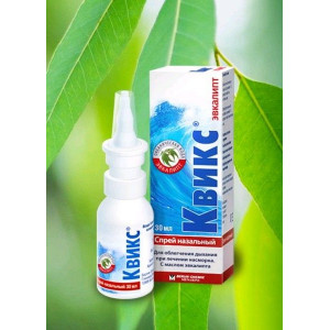 КВИКС ЭВКАЛИПТ 30МЛ. НАЗАЛ.СПРЕЙ /БЕРЛИН ХЕМИ/ КВИКС ЭВКАЛИПТ 30МЛ. НАЗАЛ.СПРЕЙ /БЕРЛИН ХЕМИ/