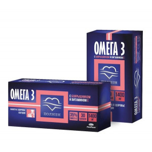 ПОЛИЕН ОМЕГА-3 35% ВИТ.Е+БОЯРЫШНИК 1400МГ. №30 КАПС. ЗДОРОВЬЕ СОСУДОВ /ПОЛЯРИС/ ПОЛИЕН ОМЕГА-3 35% ВИТ.Е+БОЯРЫШНИК 1400МГ. №30 КАПС. ЗДОРОВЬЕ СОСУДОВ /ПОЛЯРИС/