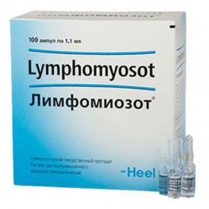 ЛИМФОМИОЗОТ 1,1МЛ. №100 Р-Р Д/В/М ГОМЕОПАТ. АМП. ЛИМФОМИОЗОТ 1,1МЛ. №100 Р-Р Д/В/М ГОМЕОПАТ. АМП.