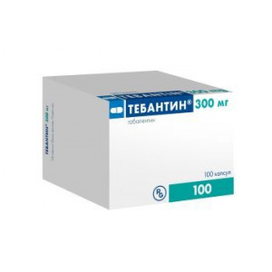 ТЕБАНТИН 300МГ. №100 КАПС. /ГЕДЕОН РИХТЕР/ ТЕБАНТИН 300МГ. №100 КАПС. /ГЕДЕОН РИХТЕР/