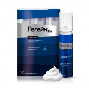 РЕГЕЙН 5% 60МЛ. №3 ПЕНА Д/НАРУЖ.ПРИМ. БАЛЛОН РЕГЕЙН 5% 60МЛ. №3 ПЕНА Д/НАРУЖ.ПРИМ. БАЛЛОН