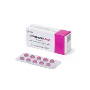 ТЕТРАЦИКЛИН-ЛЕКТ 100МГ. №20 ТАБ. П/О /ТЮМЕНСКИЙ/ ТЕТРАЦИКЛИН-ЛЕКТ 100МГ. №20 ТАБ. П/О /ТЮМЕНСКИЙ/