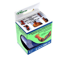 СФМ ПЛАСТЫРЬ ЛЕНТА КИНЕЗ. 5СМХ500СМ. ХЛОП.ОСНОВА СИН. №1 ДИСПЕНСЕР [SFM]