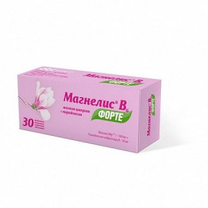 МАГНЕЛИС В6 ФОРТЕ 100МГ.+10МГ. №60 ТАБ. П/П/О МАГНЕЛИС В6 ФОРТЕ 100МГ.+10МГ. №60 ТАБ. П/П/О