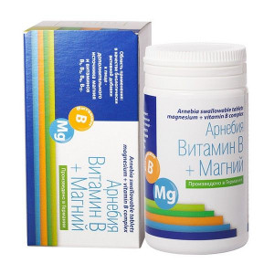 АРНЕБИЯ МАГНИЙ+ВИТ.В №60 ТАБ. Д/РАСС. АРНЕБИЯ МАГНИЙ+ВИТ.В №60 ТАБ. Д/РАСС.