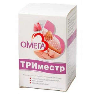ОМЕГА-3 ТРИМЕСТР №120 КАПС. /ЭККО ПЛЮС/ ОМЕГА-3 ТРИМЕСТР №120 КАПС. /ЭККО ПЛЮС/