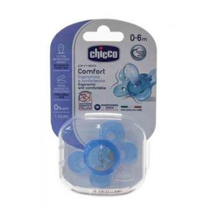 ЧИККО ПУСТЫШКА СИЛИК. ФИЗИО КОМФОРТ СОБАЧКА 0+ №1 /АРТ.0060/ [CHICCO]
