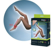 Б.ВЕЛЛ ПРО КОЛГОТКИ КОМПРЕСС. ПРОЗР. 1КЛ. Р.5 ЧЕРН. 18-22ММ. /АРТ.JW-311/ [B.WELL]