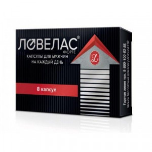 ЛОВЕЛАС ФОРТЕ 650МГ. №8 КАПС.