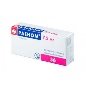РАЕНОМ 7,5МГ. №56 ТАБ. П/П/О /ГЕДЕОН РИХТЕР/ РАЕНОМ 7,5МГ. №56 ТАБ. П/П/О /ГЕДЕОН РИХТЕР/