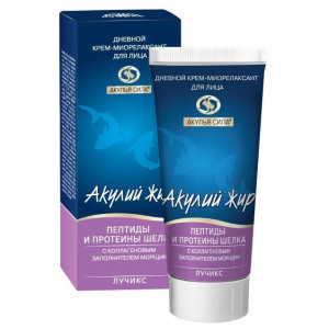 АКУЛЬЯ СИЛА АКУЛИЙ ЖИР КРЕМ Д/ЛИЦА ПЕПТИДЫ+ПРОТЕИН.ШЕЛКА ДНЕВ. 50МЛ. АКУЛЬЯ СИЛА АКУЛИЙ ЖИР КРЕМ Д/ЛИЦА ПЕПТИДЫ+ПРОТЕИН.ШЕЛКА ДНЕВ. 50МЛ.