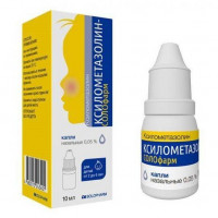 КСИЛОМЕТАЗОЛИН-СОЛОФАРМ 0,05% 10МЛ. НАЗАЛ.КАПЛИ ФЛ./КАП. /ГРОТЕКС/