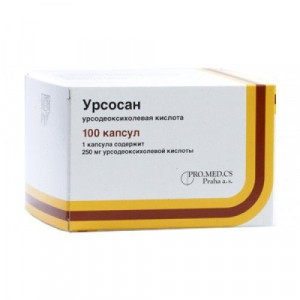 УРСОСАН 250МГ. №100 КАПС. /ПРО.МЕД.ЦС/ УРСОСАН 250МГ. №100 КАПС. /ПРО.МЕД.ЦС/