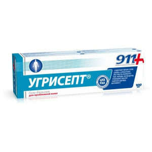 911-УГРИСЕПТ ГЕЛЬ-БАЛЬЗАМ Д/ПРОБЛ. КОЖИ ЛИЦА 100МЛ. 911-УГРИСЕПТ ГЕЛЬ-БАЛЬЗАМ Д/ПРОБЛ. КОЖИ ЛИЦА 100МЛ.