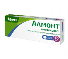 АЛМОНТ 10МГ. №28 ТАБ. П/О