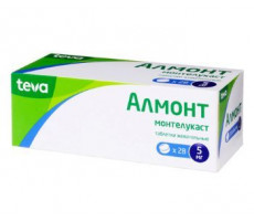 АЛМОНТ 5МГ. №28 ТАБ.ЖЕВ.