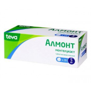 АЛМОНТ 5МГ. №28 ТАБ.ЖЕВ. АЛМОНТ 5МГ. №28 ТАБ.ЖЕВ.