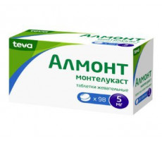 АЛМОНТ 5МГ. №98 ТАБ.ЖЕВ.
