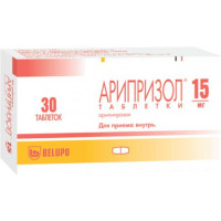 АРИПРИЗОЛ 15МГ. №30 ТАБ.