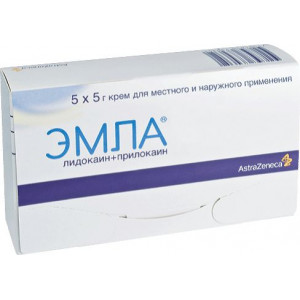 ЭМЛА 5Г. №1 КРЕМ Д/МЕСТ. И НАРУЖ.ПРИМ. ТУБА ЭМЛА 5Г. №1 КРЕМ Д/МЕСТ. И НАРУЖ.ПРИМ. ТУБА