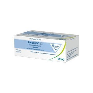 КОПАКСОН 40 40МГ/МЛ. 1МЛ. №12 Р-Р Д/П/К ВВЕД. ШПРИЦ /ТЕВА/ КОПАКСОН 40 40МГ/МЛ. 1МЛ. №12 Р-Р Д/П/К ВВЕД. ШПРИЦ /ТЕВА/