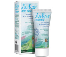 ЛА-КРИ СТОП АКНЕ КРЕМ-ГЕЛЬ МАТИР. 50МЛ. ТУБА /ВЕРТЕ/