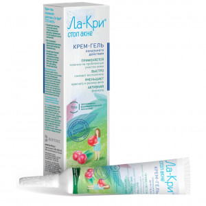 ЛА-КРИ СТОП АКНЕ КРЕМ-ГЕЛЬ ЛОКАЛ. ДЕЙСТВИЯ 15МЛ. ТУБА /ВЕРТЕ/ ЛА-КРИ СТОП АКНЕ КРЕМ-ГЕЛЬ ЛОКАЛ. ДЕЙСТВИЯ 15МЛ. ТУБА /ВЕРТЕ/