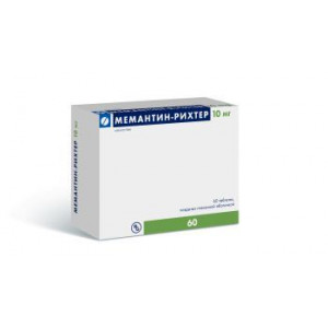 МЕМАНТИН РИХТЕР 10МГ. №60 ТАБ. П/П/О /ГЕДЕОН РИХТЕР/ МЕМАНТИН РИХТЕР 10МГ. №60 ТАБ. П/П/О /ГЕДЕОН РИХТЕР/