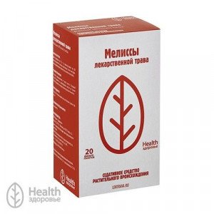 МЕЛИССЫ ТРАВА 1,5Г. №20 ПАК. /ЗДОРОВЬЕ/ МЕЛИССЫ ТРАВА 1,5Г. №20 ПАК. /ЗДОРОВЬЕ/
