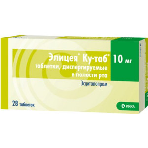 ЭЛИЦЕЯ КУ-ТАБ 10МГ. №28 ТАБ.ДИСПЕРГ. В ПОЛОСТИ РТА /KRKA/ ЭЛИЦЕЯ КУ-ТАБ 10МГ. №28 ТАБ.ДИСПЕРГ. В ПОЛОСТИ РТА /KRKA/