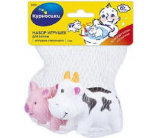 КУРНОСИКИ ИГРУШКА Д/ВАННЫ ГРЯЗНУШКИ 6+ /АРТ.25050/