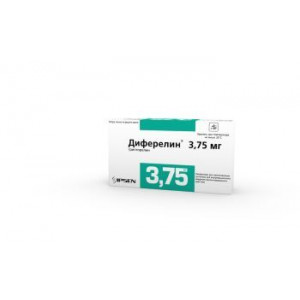 ДИФЕРЕЛИН 3,75МГ. ЛИОФ. Д/СУСП. Д/В/М №1 ФЛ. +Р-ЛЬ /ИПСЕН/ ДИФЕРЕЛИН 3,75МГ. ЛИОФ. Д/СУСП. Д/В/М №1 ФЛ. +Р-ЛЬ /ИПСЕН/