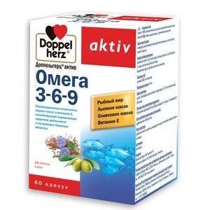 ДОППЕЛЬГЕРЦ АКТИВ ОМЕГА-3-6-9 №60 КАПС. ДОППЕЛЬГЕРЦ АКТИВ ОМЕГА-3-6-9 №60 КАПС.