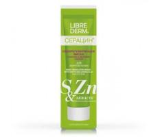 ЛИБРИДЕРМ СЕРАЦИН МАСКА СЕБОРЕГУЛ. БЕЛ.+ЗЕЛ. ГЛИНА 75МЛ. [LIBREDERM]